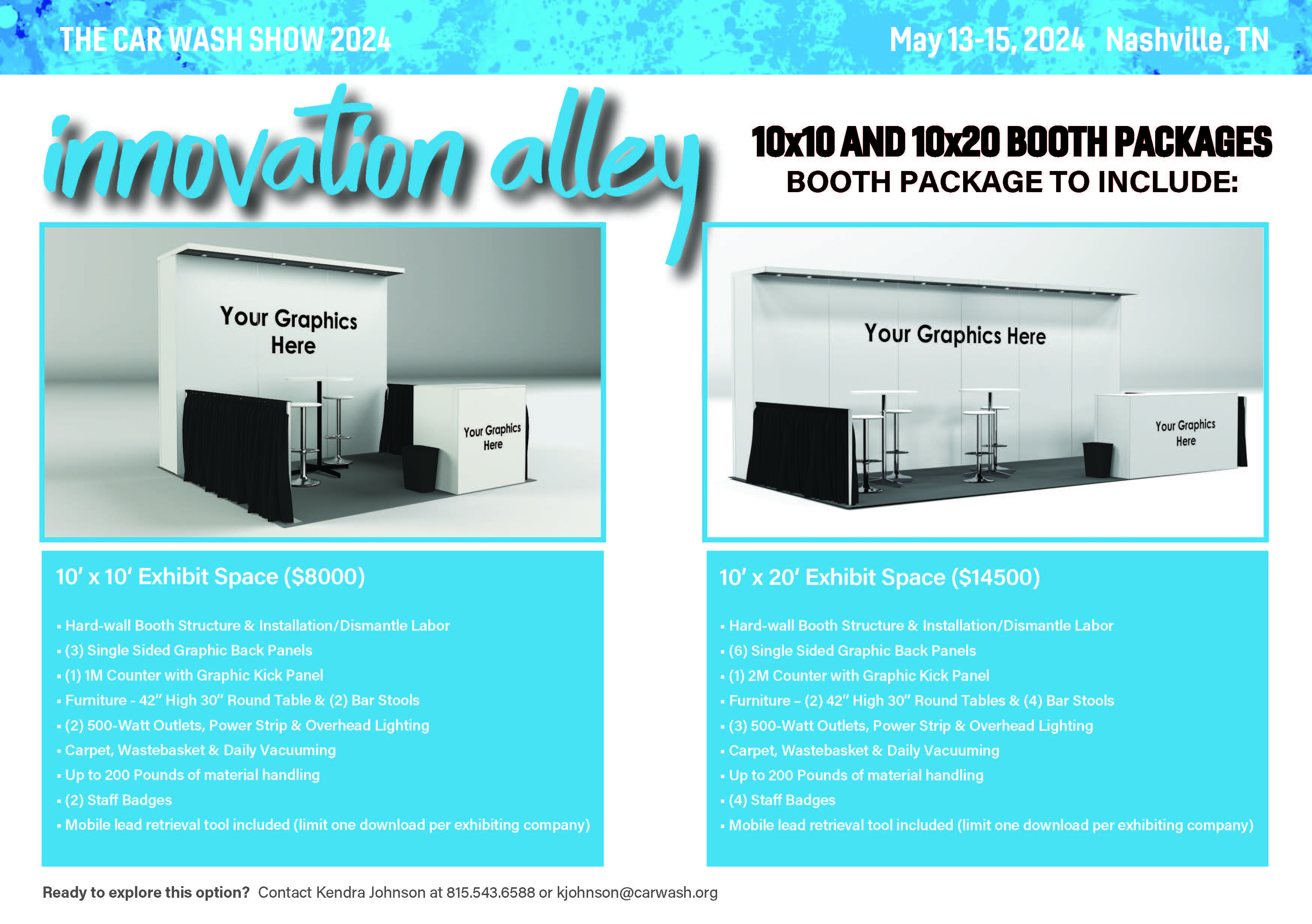 Innovation Alley Sales Sheet